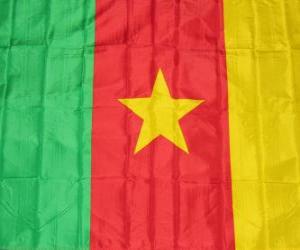 yapboz Kamerun Bayrağı